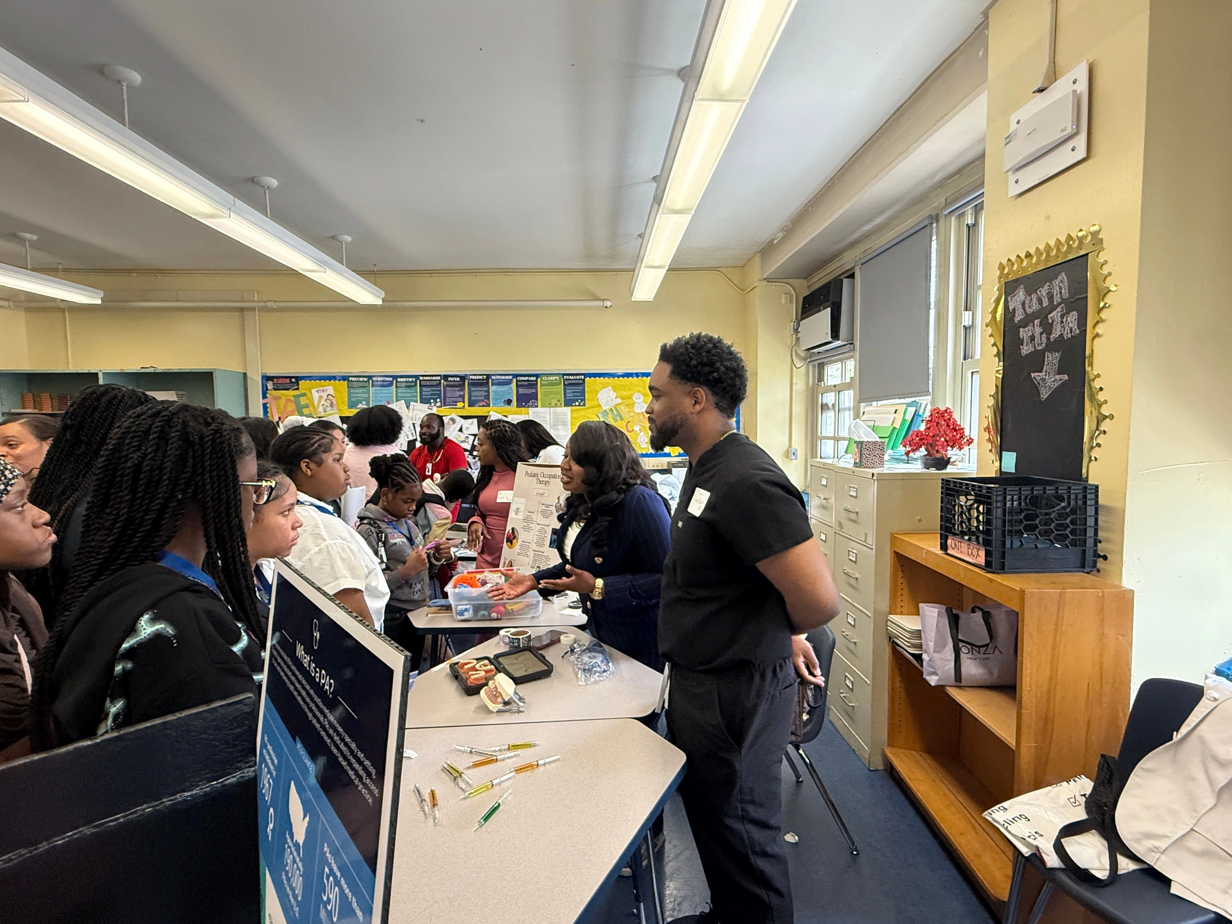 Dr. Black at Dream Reach Inspire Career Day